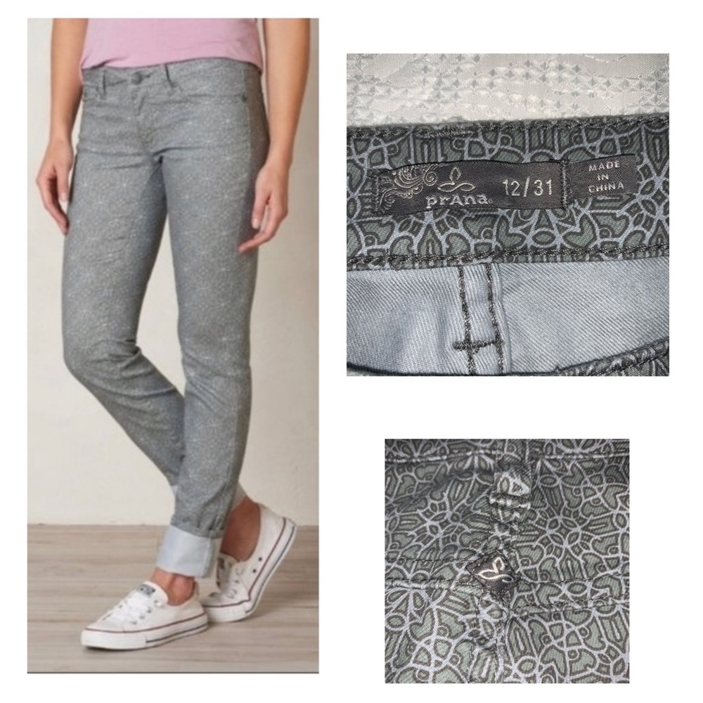 prAna Kara Silver Spain Jean Sz 12/31